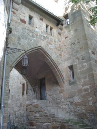 The corner between the Congressional and Duchess' buildings